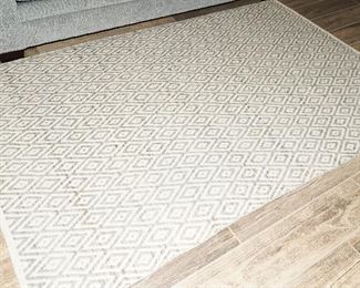 There are several floor rugs in all shapes and sizes, from poly to wool to synthetic.