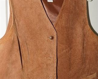 Suede vest from Pendleton