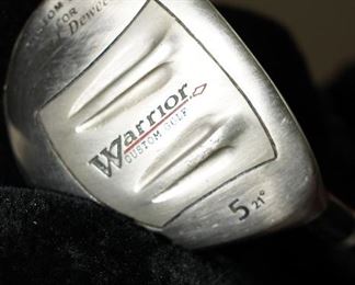 Custom Warrior clubs-being sold as a set