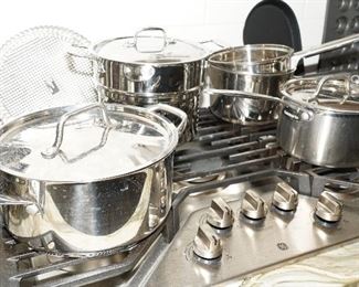 Cuisinart & All Clad pots & pans
