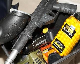 Paint ball guns & accessories