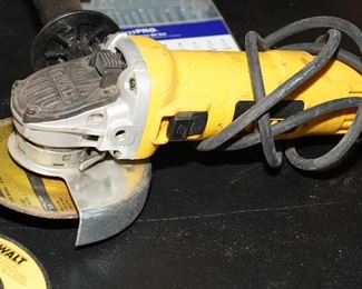 DeWalt angle grinder