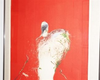 Fritz Scholder (1937-2005)-Another Summer Portrait #1, Monotype on paper. Signed Scholder in pencil, lower right. Titled, lower left. 