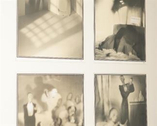 4 panel French lithographs by Paul Iribe