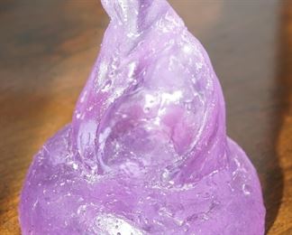 1st Prototype of an art glass sculpture