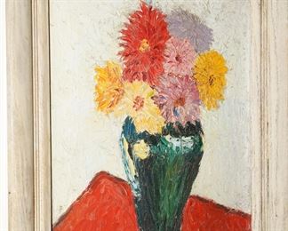 Floral Still life signed ABT