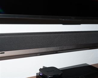 Sonos soundbar and subwoofer-sold together.
