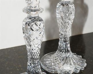 Waterford candle sticks