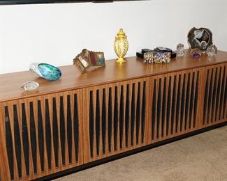 Mid century media cabinet