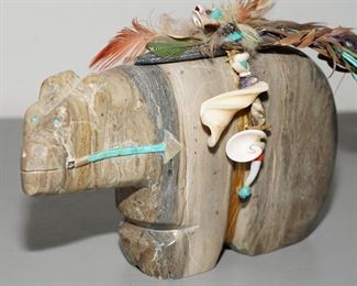 Zuni fetish bear