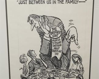 "Just Between us in the Family" political cartoon by Herb Block