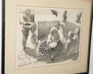 "Penny, Lady?" out of an edition of 50 by Kyra Markham