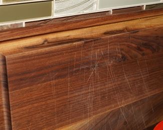 Walnut cutting board