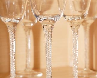 Vintage crystal Cordials