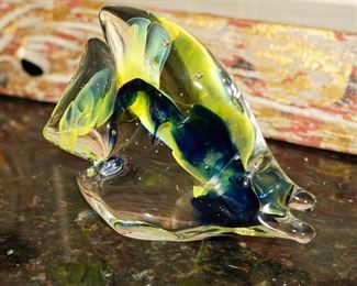 Art glass fish
