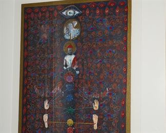 A Story for the 11th Hour lithograph and serigraph by Beth Ames Schwartz