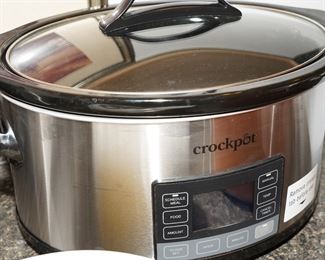 Crock pots available too.