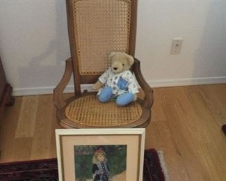 Old Style Cane Rocker and More