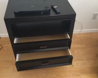 Movie Night Blu Ray Player and Cabinet