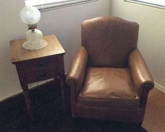 Leather Club Chair by Restoration Hardware and More