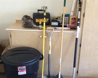 DeWalt Sander and Other Garage Essentials