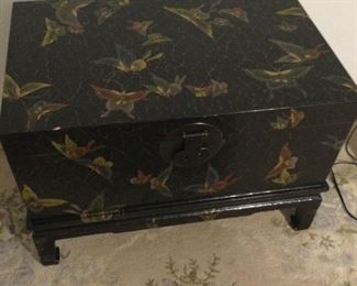 Asian Inspired Butterfly Chest