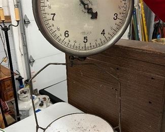 John Chatillion & Sons Hanging Scale vintage