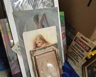 Miscellaneous framed photos/art
