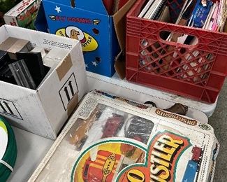 magic stuff, train set