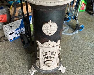Vintage Godin Wood Burning Stove