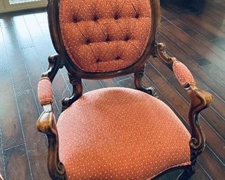 Antique carved Chairs. Belonged to their Grandparents 