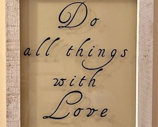 Inspirational Framed Art