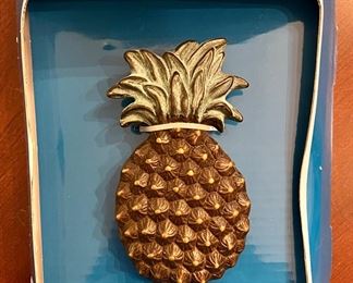 Brass Pineapple Door Knocker