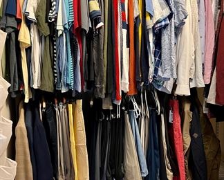 Men's clothing!  We have New clothing from Joules, Hedge, Mazine & more!   