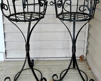 (2) Decorative Plant Stands
