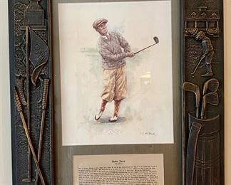 "Bobby Jones - The Master" Framed Print