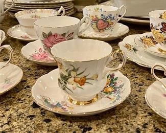 Assorted Teacups