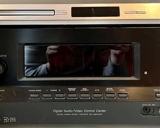 Philips DVD Player DVP3140 (top)                                                                                                   Sony Multi Channel AV Receiver STR-DH72OHP (bottom)