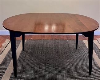 Oval Dining Table with Two Leaves