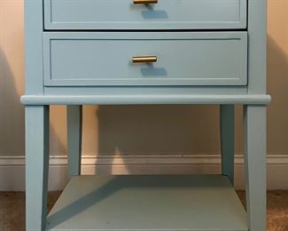 (2) Sky Blue Nightstands