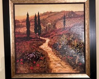 "Tuscany" Giclee, Signed