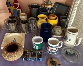BEER STEINS AND MUGS