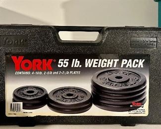 York 55 lb. Weight Pack