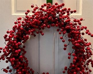 Faux Berry Wreath