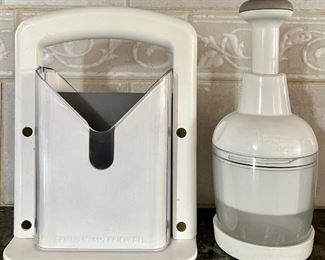 Cuisinart Bagel Slicer & Pampered Chef Chopper
