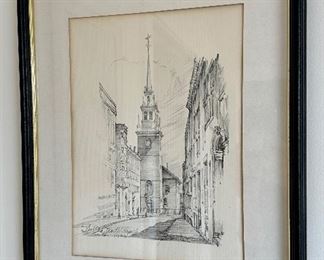 "The Old North Church" Print