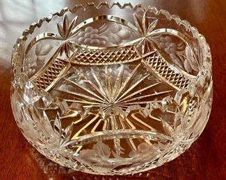 Cut Glass Bowl