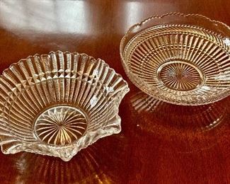 Pressed Glass Dishes