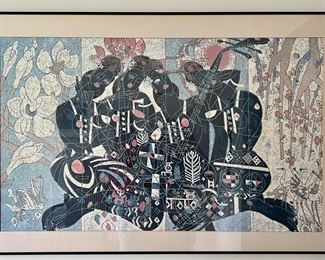 Jiang Tie Feng "Four Season" Print