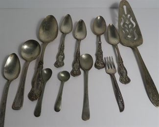 Spoons and Cake Server 